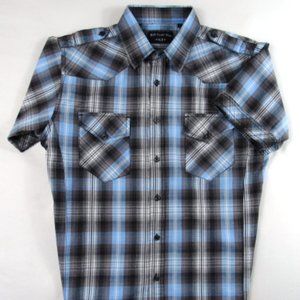 Red Level Nine Size L Casual S/S Shirt / RTL$39